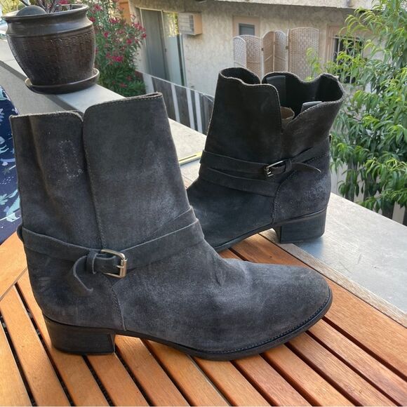 J Crew Suede Boots‎ Size 11 - Picture 1 of 8